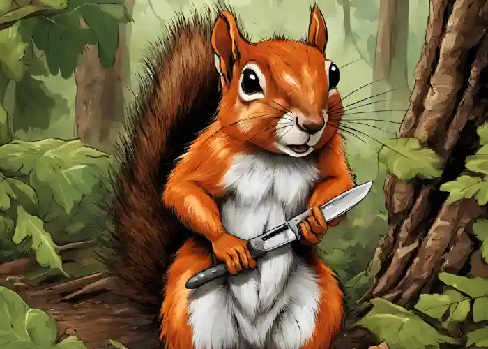 Squirrels Actively Hunt Meat